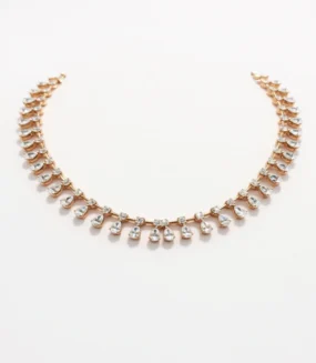Nerine Beam Lab Diamond Necklace (GN006)